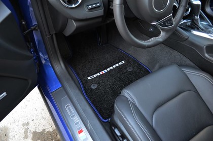 Ворсовые коврики на Chevrolet Camaro VI 2015 - 2024 в Мытищах