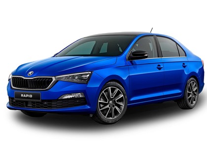 Ворсовые коврики на Skoda Rapid II 2019 - 2025 в Мытищах