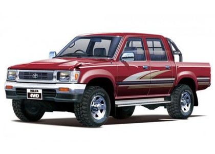 Ворсовые коврики на Toyota Hilux V 1988 - 1997 в Мытищах