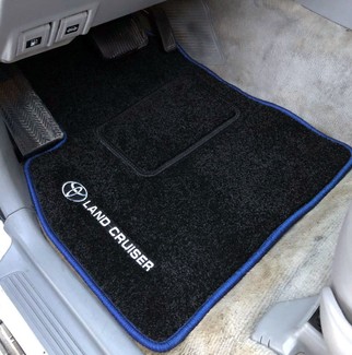 Ворсовые коврики на Toyota Land Cruiser 100 1998 - 2007 в Мытищах