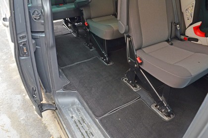 Ворсовые коврики на Volkswagen Caravelle (T6) 2015 - 2019 в Мытищах