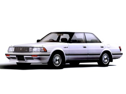 Ворсовые коврики на Toyota Crown (S130) 1987 - 1999 в Мытищах