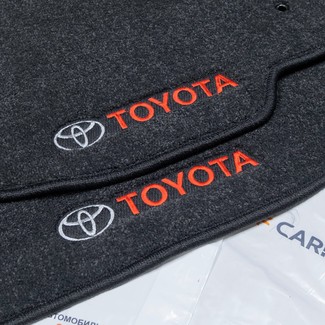 Ворсовые коврики на Toyota Sprinter (E11) 1995 - 2000 в Мытищах