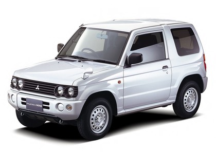 Ворсовые коврики на Mitsubishi Pajero Mini II 1998 - 2012 в Мытищах