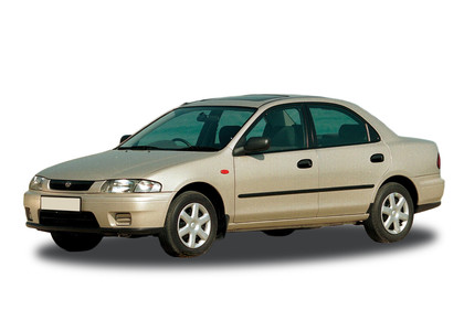 Ворсовые коврики на Mazda 323 1994 - 2000 в Мытищах