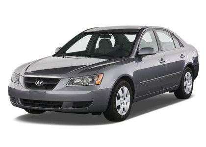 Ворсовые коврики на Hyundai Sonata 5 (NF) 2004 - 2010 в Мытищах
