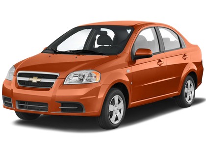 Ворсовые коврики на Chevrolet Aveo I 2002 - 2012 в Мытищах