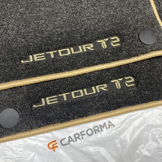 Ворсовые коврики на Jetour T2 2024 - 2025 в Мытищах