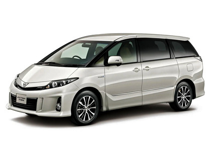 Ворсовые коврики на Toyota Estima III 2006 - 2019 в Мытищах