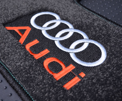 Ворсовые коврики на Audi S6 (C5) 1999 - 2004 в Мытищах