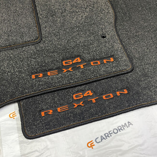 Ворсовые коврики на SsangYong Rexton IV 2017 - 2025 в Мытищах Ворсовые коврики на SsangYong Rexton IV 2017 - 2025 в Мытищах