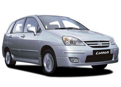 Ворсовые коврики на Suzuki Liana I рестайлинг 2004 - 2008 в Мытищах
