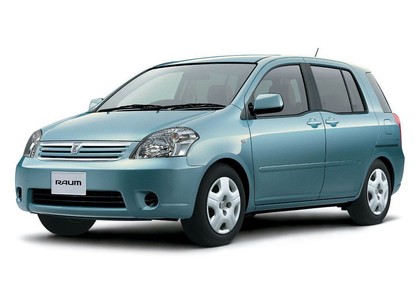 Коврики на Toyota Raum II 2003 - 2011 в Мытищах