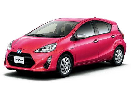 Ворсовые коврики на Toyota Aqua (P10) 2011 - 2021 в Мытищах