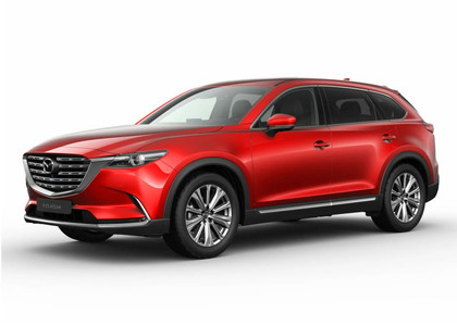 Ворсовые коврики на Mazda CX9 II 2015 - 2025 в Мытищах