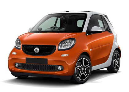 Ворсовые коврики на Smart Fortwo (C453) 2014 - 2025 в Мытищах