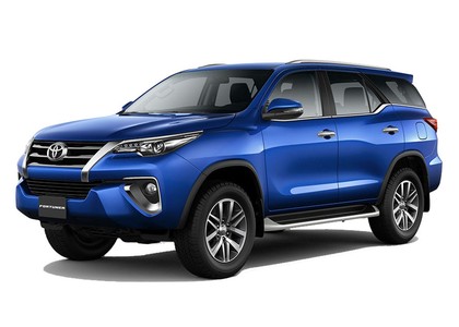 Ворсовые коврики на Toyota Fortuner II 2015 - 2025 в Мытищах