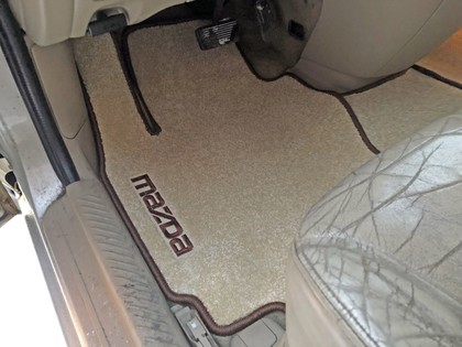Ворсовые коврики на Mazda MPV II 1999 - 2006 в Мытищах