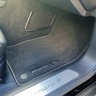 Ворсовые коврики на Porsche Panamera II 2016 - 2023 в Мытищах