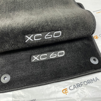 Ворсовые коврики на Volvo XC60 I 2008 - 2017 в Мытищах