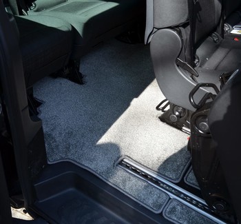 Ворсовые коврики на Mercedes V-класс (W447) 2014 - 2025 в Мытищах