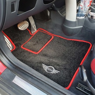 Ворсовые коврики на Mini Cooper Hatch (R50/R53) 2001 - 2006 в Мытищах