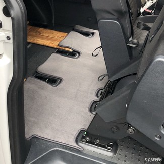 Ворсовые коврики на Volkswagen Caravelle (T6) 2015 - 2019 в Мытищах