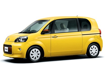 Ворсовые коврики на Toyota Porte II 2012 - 2020 в Мытищах