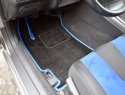 Ворсовые коврики на Subaru Impreza II 2000 - 2007 в Мытищах