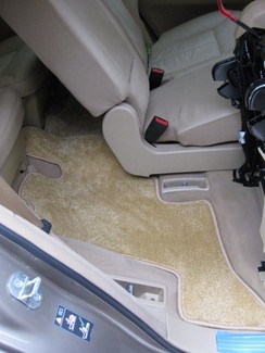 Ворсовые коврики на Mercedes GL (X164) 2006 - 2012 в Мытищах