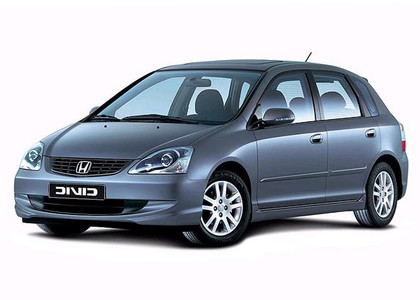 Коврики на Honda Civic VII 5d 2000 - 2005 в Мытищах