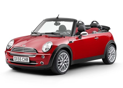 Ворсовые коврики на Mini Cooper Cabrio (R52) 2001 - 2008 в Мытищах