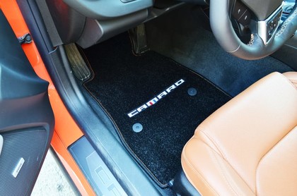 Ворсовые коврики на Chevrolet Camaro VI 2015 - 2024 в Мытищах