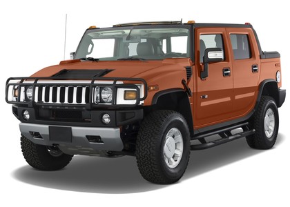 Ворсовые коврики на Hummer H2 SUT 2004 - 2009 в Мытищах
