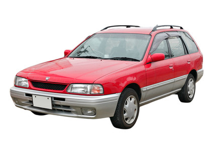 Ворсовые коврики на Nissan Wingroad (Y10) 1996 - 1999 в Мытищах