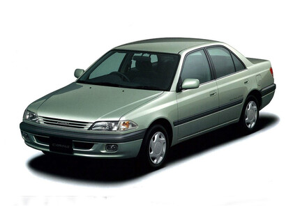 Ворсовые коврики на Toyota Carina (T21) 1996 - 2001 в Мытищах