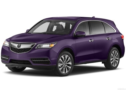 Ворсовые коврики на Acura MDX III 2013 - 2021 в Мытищах