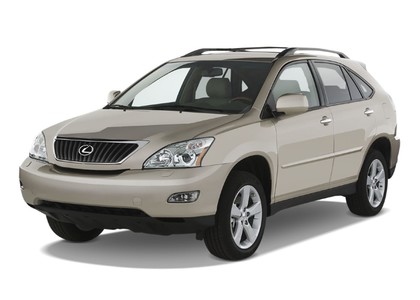Ворсовые коврики на Lexus RX II 2003 - 2009 в Мытищах