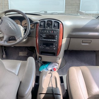 Ворсовые коврики на Chrysler Town and Country IV короткая база 2000 - 2007 в Мытищах