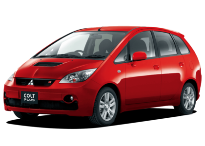 Ворсовые коврики на Mitsubishi Colt Plus VI 2004 - 2012 в Мытищах