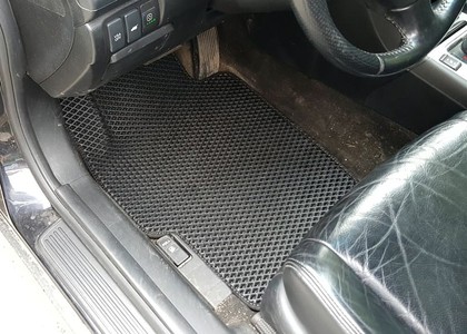 Ворсовые коврики на Honda Accord VII 2002 - 2008 в Мытищах