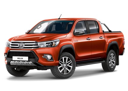 EVA коврики на Toyota Hilux VIII 2015 - 2025 в Мытищах