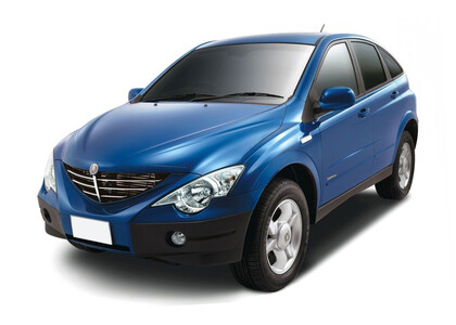Ворсовые коврики на SsangYong Actyon I 2006 - 2011 в Мытищах