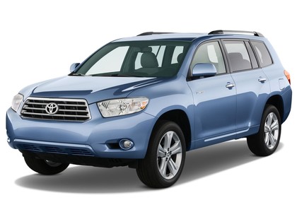 EVA коврики на Toyota Highlander II 2007 - 2013 в Мытищах