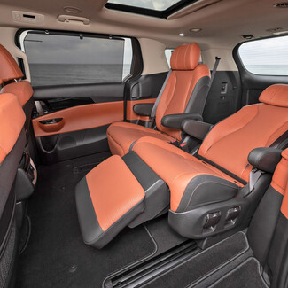 EVA коврики на KIA Carnival IV 7 мест с оттоманками 2020 - 2025 в Мытищах EVA коврики на KIA Carnival IV 7 мест с оттоманками 2020 - 2025 в Мытищах