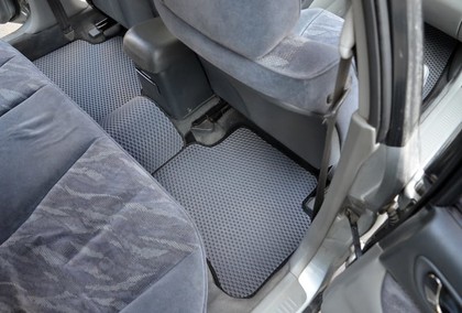 Ворсовые коврики на Mitsubishi Galant VIII 1996 - 2005 в Мытищах