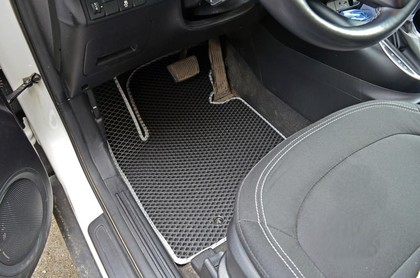 Ворсовые коврики на KIA Soul II 2014 - 2019 в Мытищах