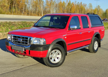 Ворсовые коврики на Ford Ranger I 1998 - 2006 в Мытищах