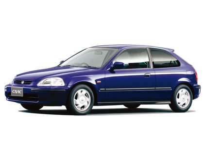 Коврики на Honda Civic VI 3d 1995 - 2001 в Мытищах