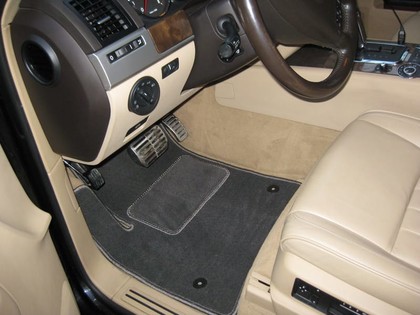 Ворсовые коврики на Volkswagen Touareg I 2002 - 2010 в Мытищах